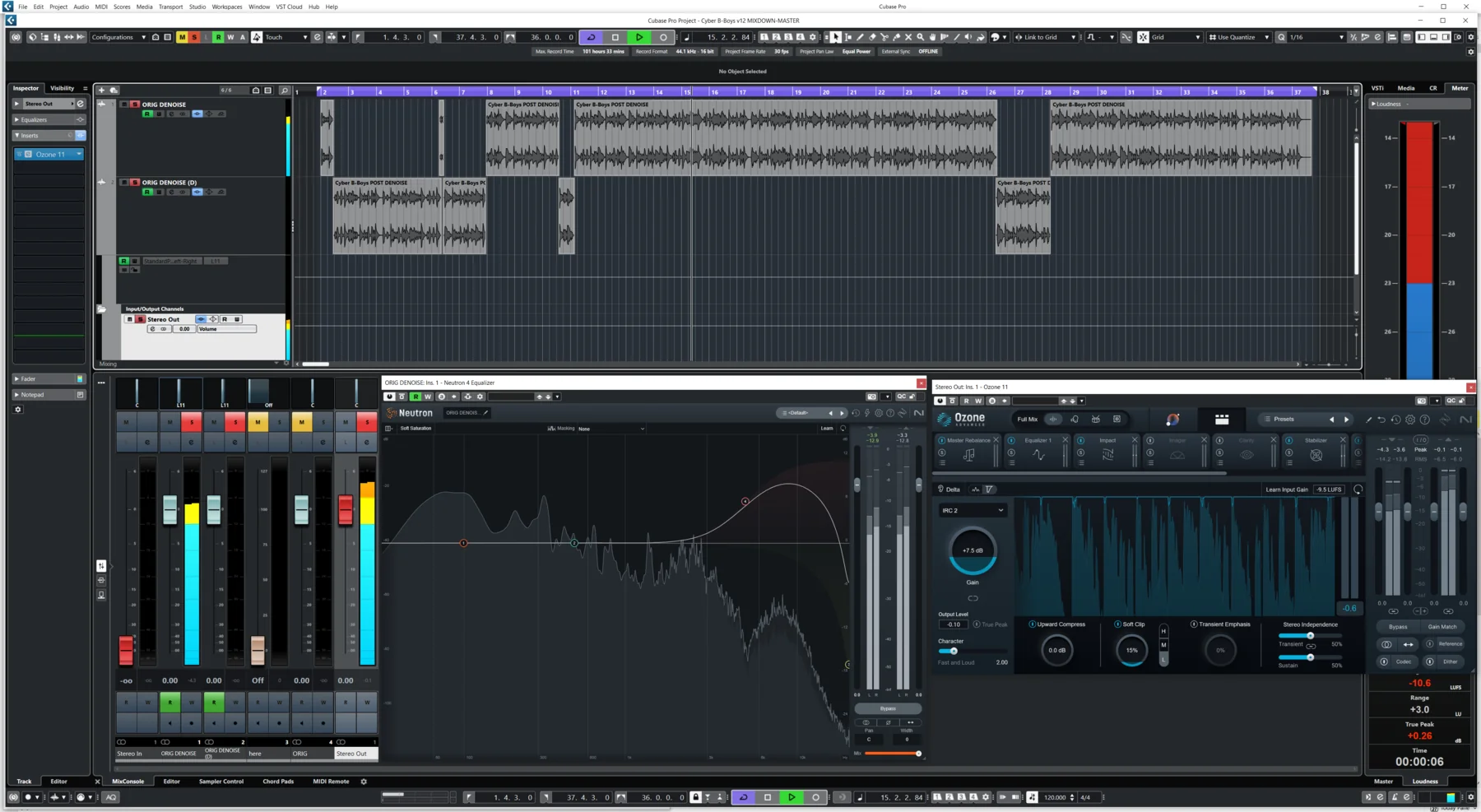 Sync arrangement view for Cyber B-Boys