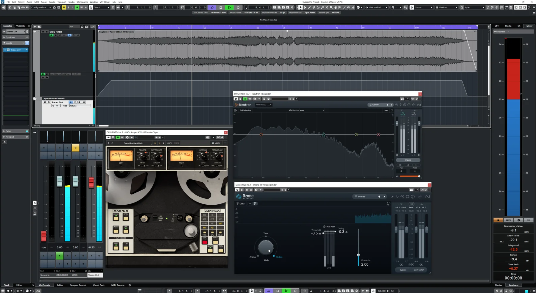 Sync arrangement view for Kingdom of Power