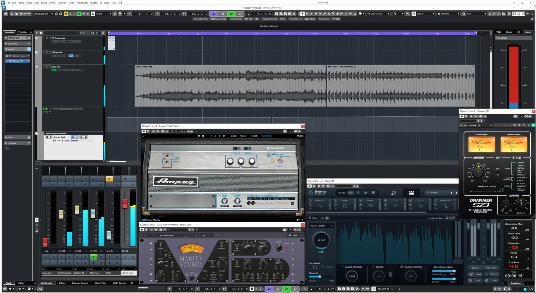 Sync arrangement view for Mini-Me