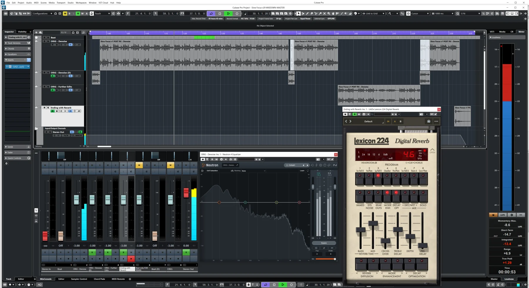 Sync arrangement view for Slow Focus