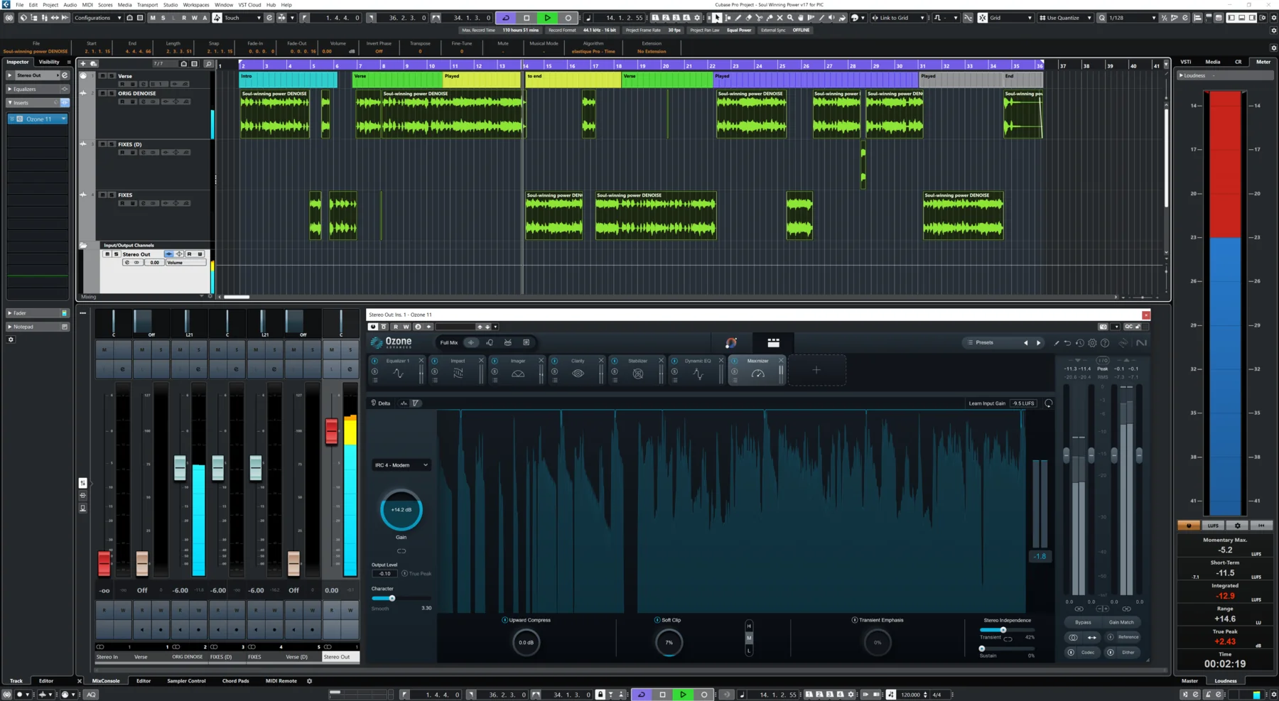 Sync arrangement view for Soul-Winning Power