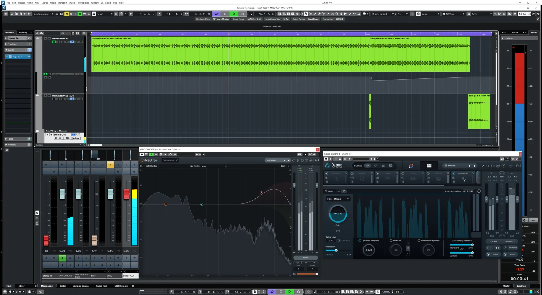 Sync arrangement view for Street Beat