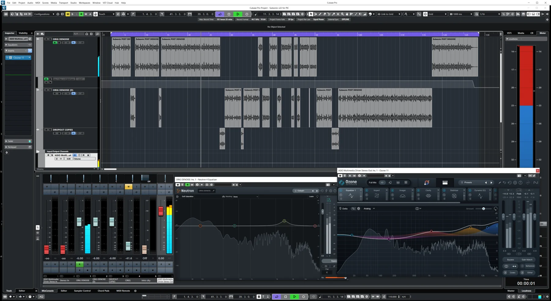 Sync arrangement view for Subsonic