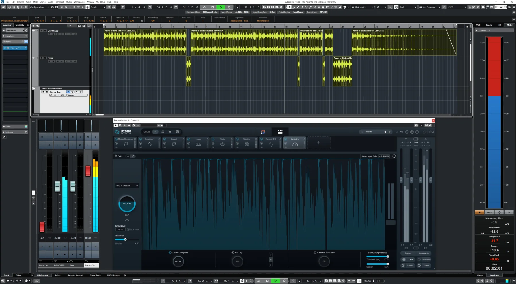 Sync arrangement view for The Power to Bind and Loose