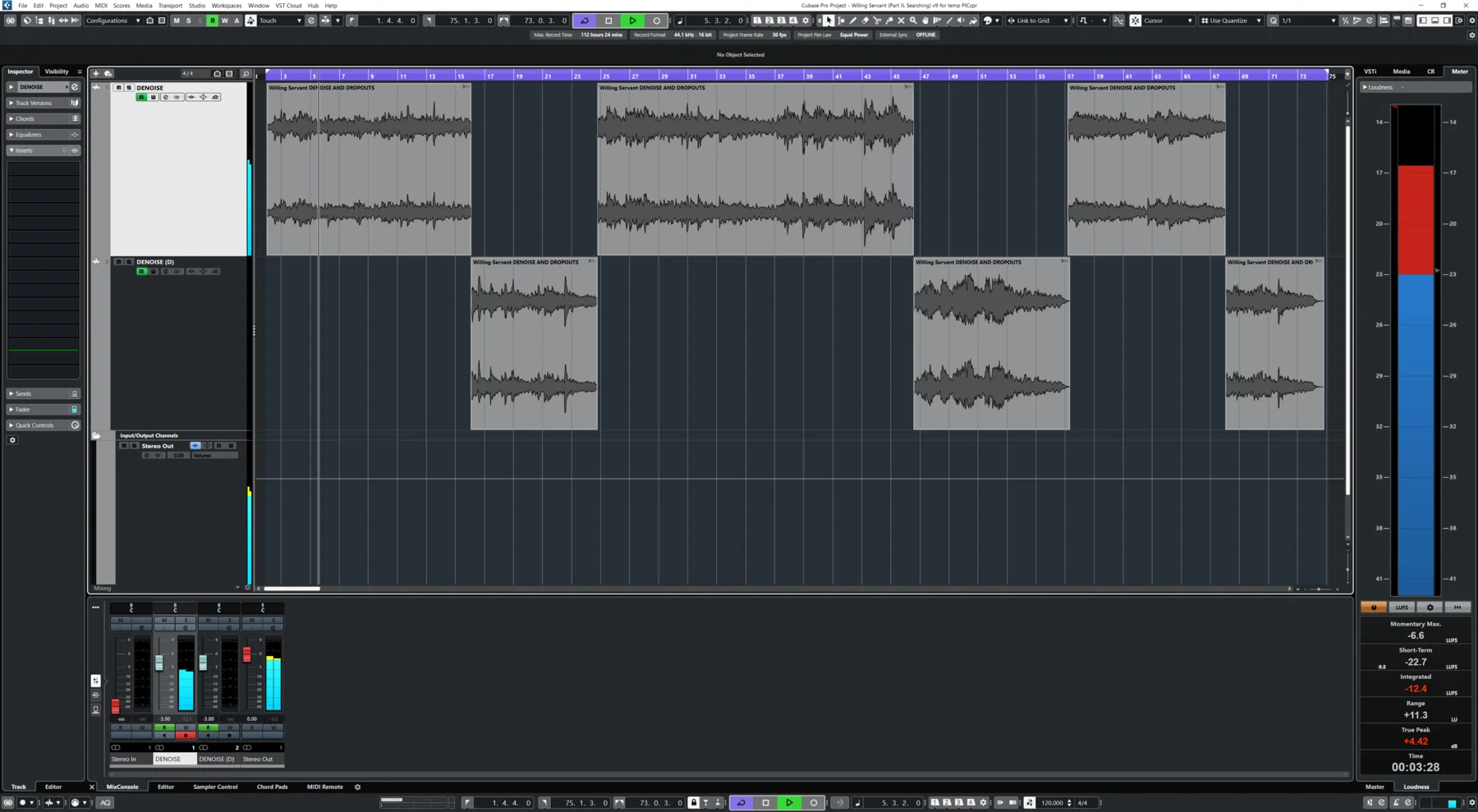 Sync arrangement view for Willing Servant (Part II - Searching)